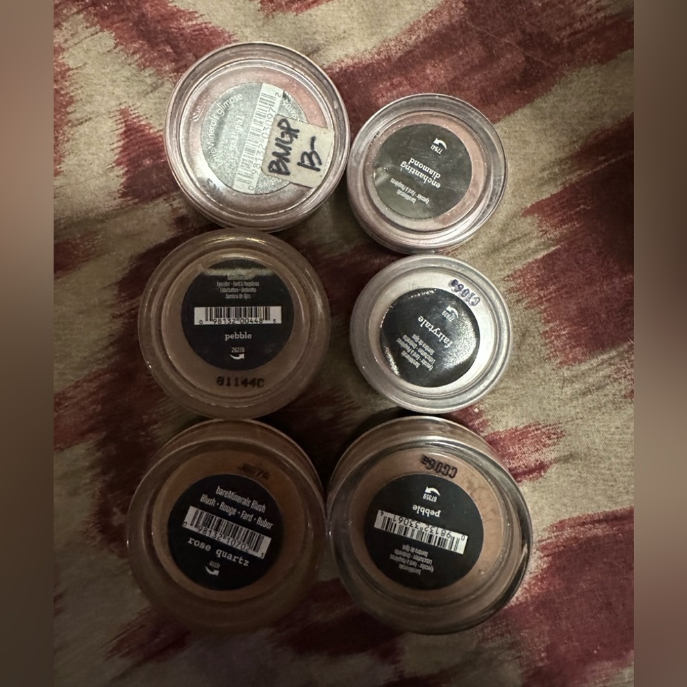 bareMinerals eyeshadow collection
